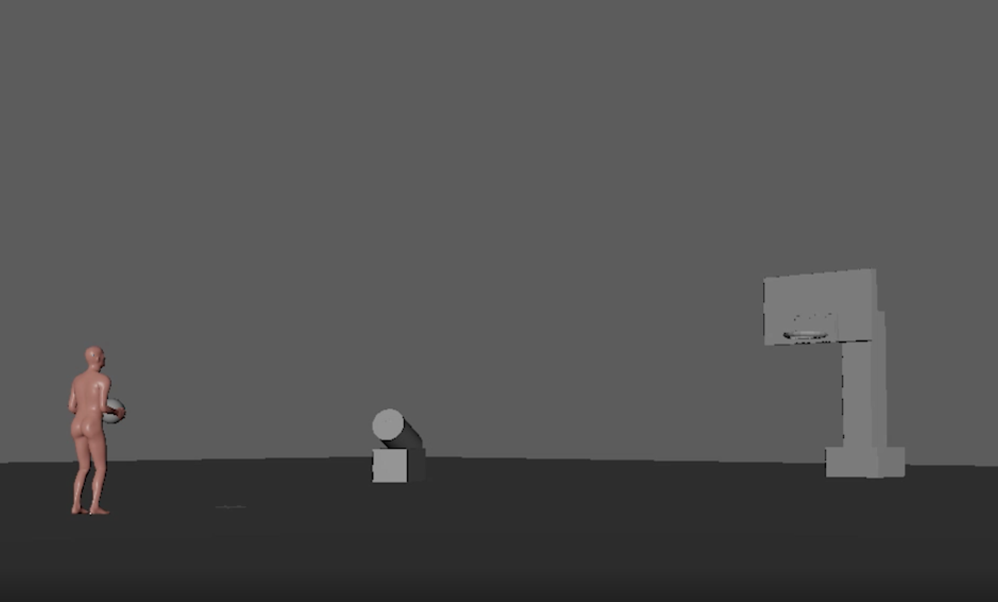 Basketball Character Motion